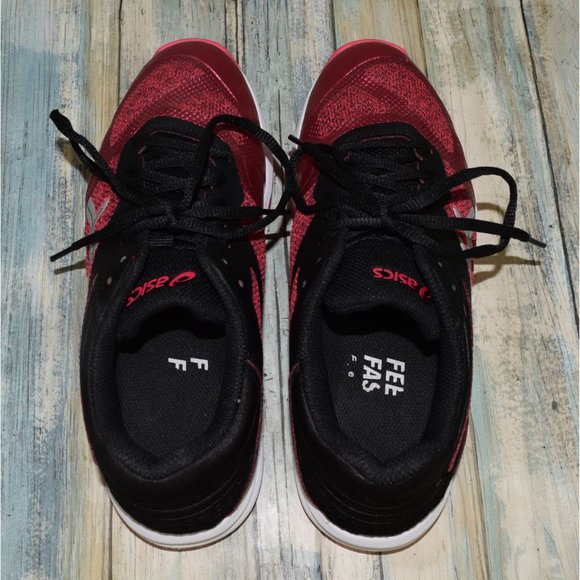 LN ✨ Asics Netburner Ballistic FF Women's Size 9 Indoor Court Shoes Pink - Picture 6 of 10